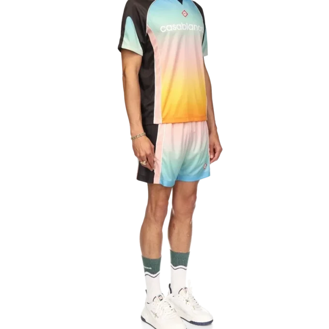 Fußballhemd mit Pastell-Farbverlauf