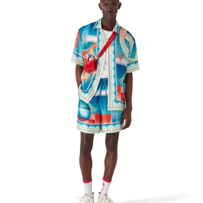 Galaxy Court Seidenshorts Galaxy Court Seidenshorts