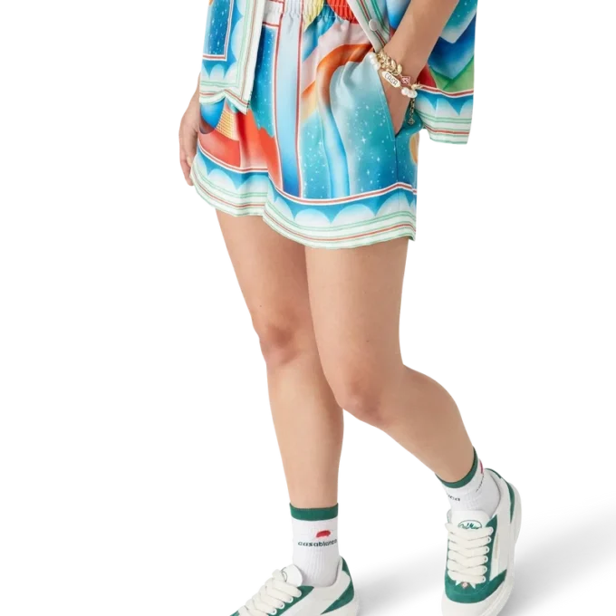 Galaxy Court Seidenshorts