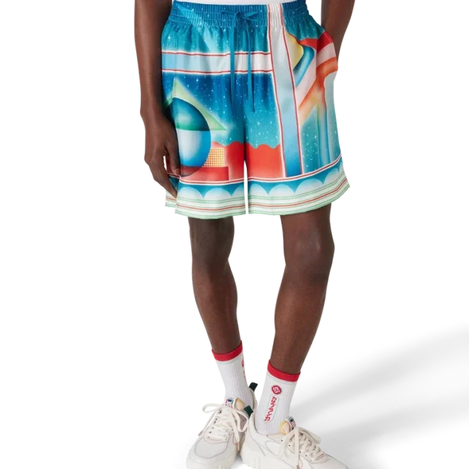 Galaxy Court Seidenshorts Galaxy Court Seidenshorts