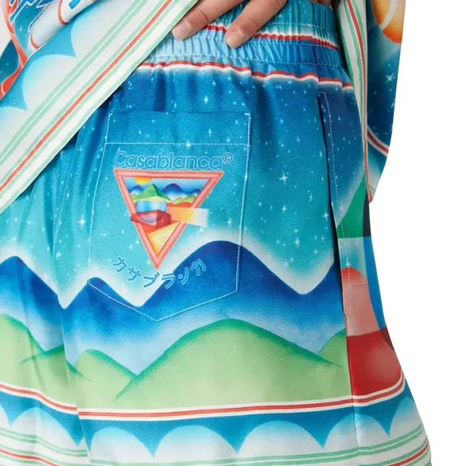 Galaxy Court Seidenshorts