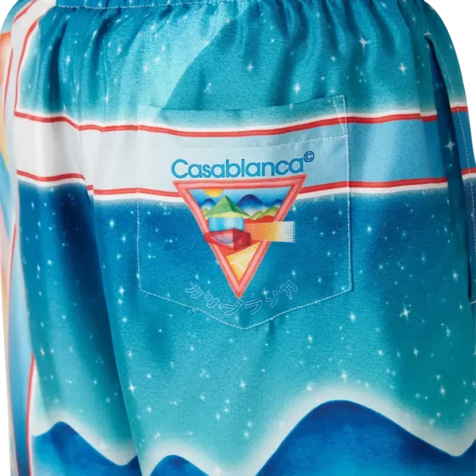 Galaxy Court Seidenshorts Galaxy Court Seidenshorts