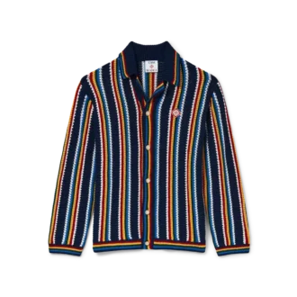 Gehäkeltes Streifenhemd