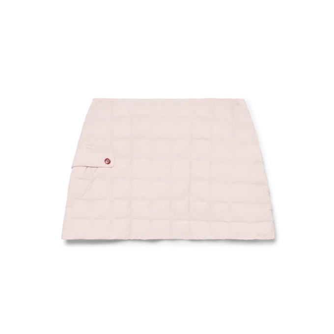 Gesteppter Minirock aus Nylon Gesteppter Minirock aus Nylon