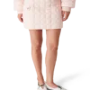 Gesteppter Minirock aus Nylon Gesteppter Minirock aus Nylon