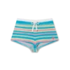 Gestreifte Frottee-Minishorts