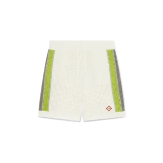 Gestreifte Häkel-Shorts