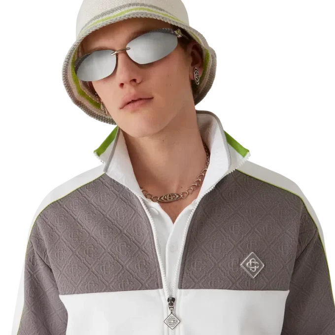 Gestreifte Häkelmütze Gestreifte Häkelmütze