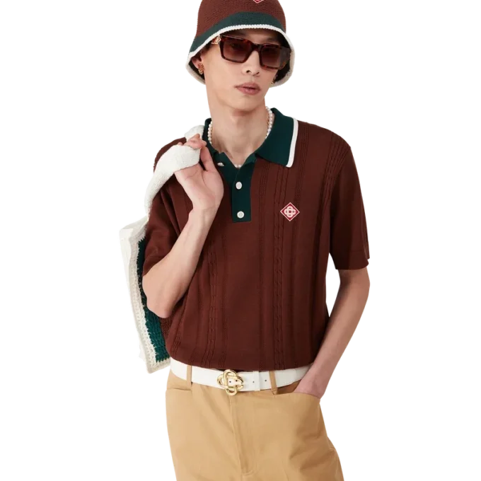 Gestreifte Häkelmütze Gestreifte Häkelmütze