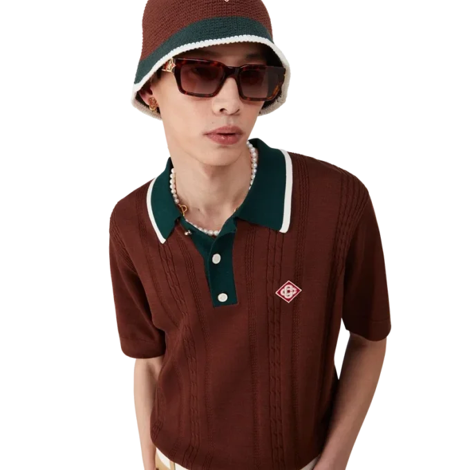 Gestreifte Häkelmütze Gestreifte Häkelmütze