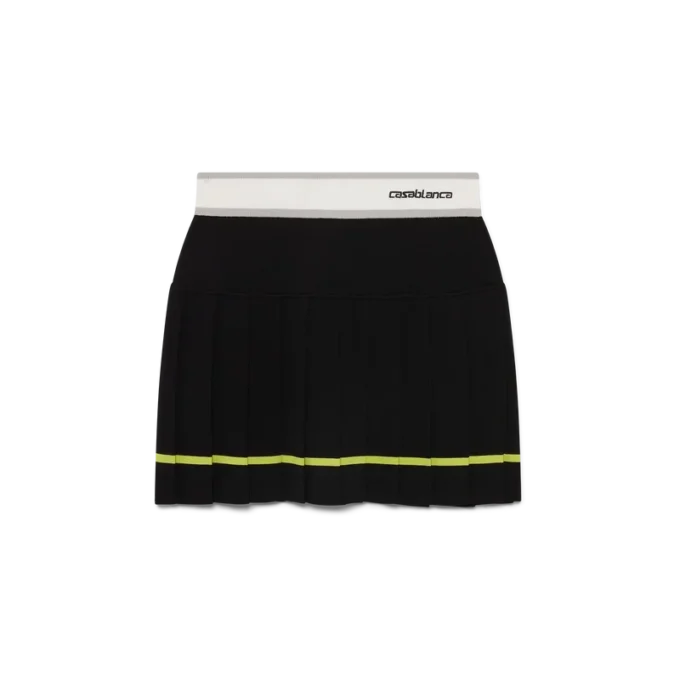 Gestreifter Faltenrock Gestreifter Faltenrock