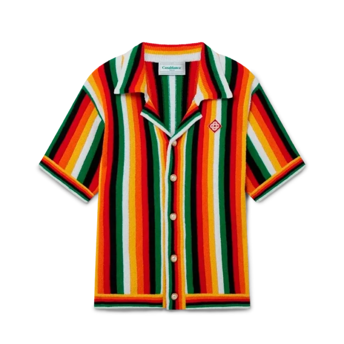 Gestreiftes Frottee-Hemd