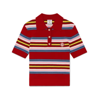 Gestreiftes Poloshirt