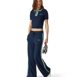 Gestricktes Tennis-Poloshirt