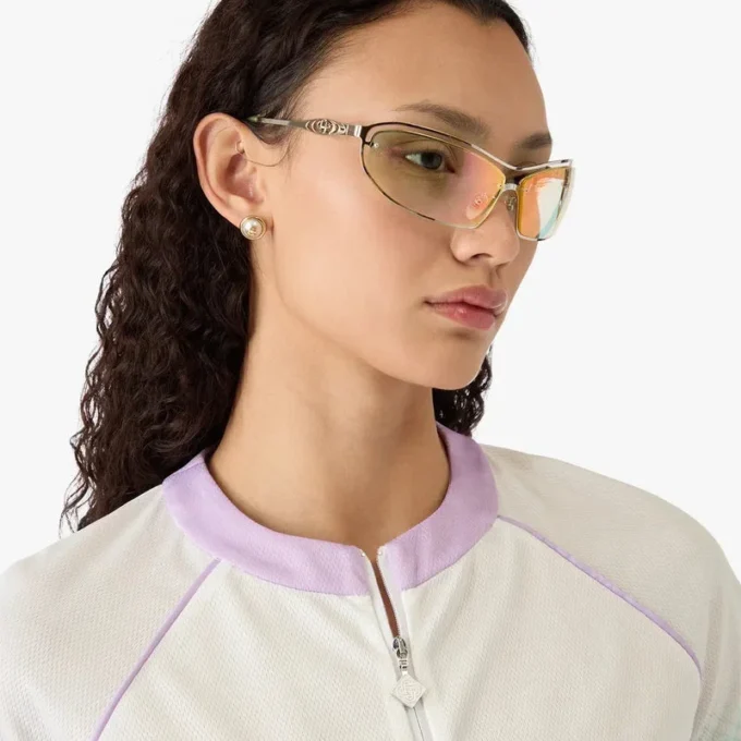 Glass Gradient Kurzarm-Fußball-Mesh-Hemd