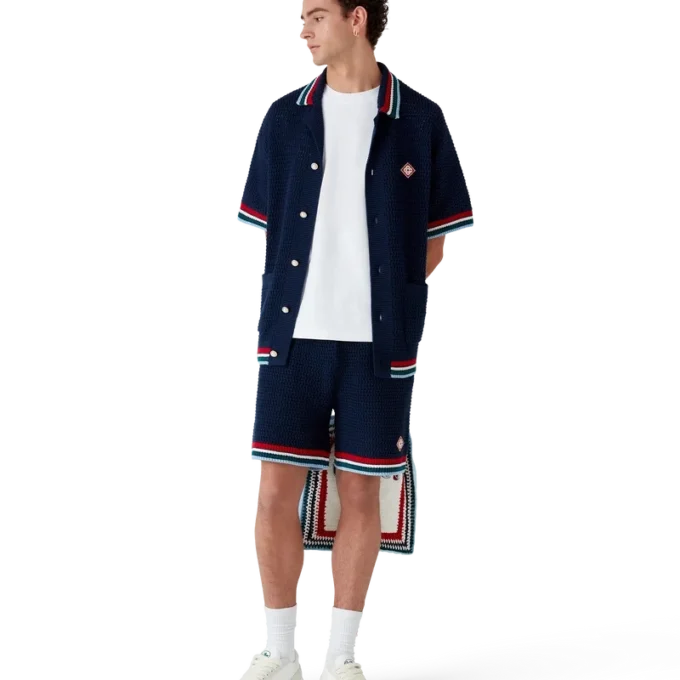 Gothic-Häkel-Shorts