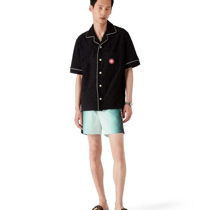 Gradient Monogram Jacquard-Shorts Gradient Monogram Jacquard-Shorts