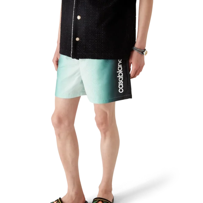 Gradient Monogram Jacquard-Shorts Gradient Monogram Jacquard-Shorts