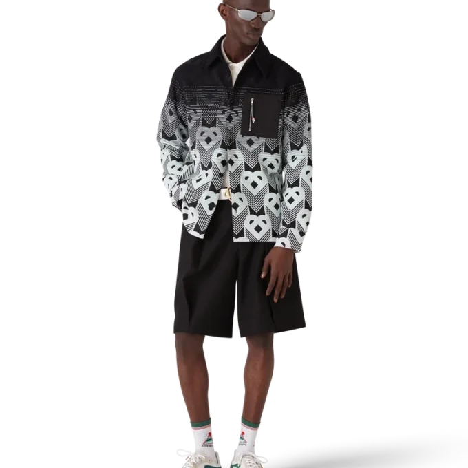 Gradient Monogram Shacket Gradient Monogram Shacket