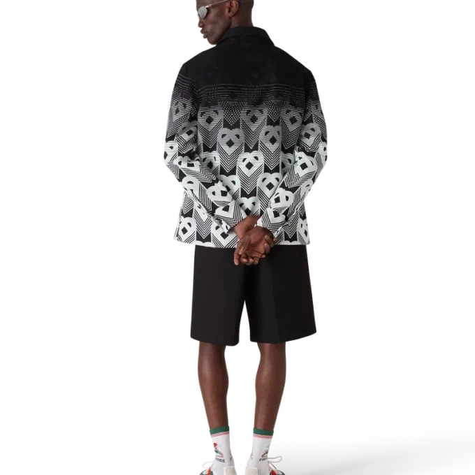 Gradient Monogram Shacket Gradient Monogram Shacket