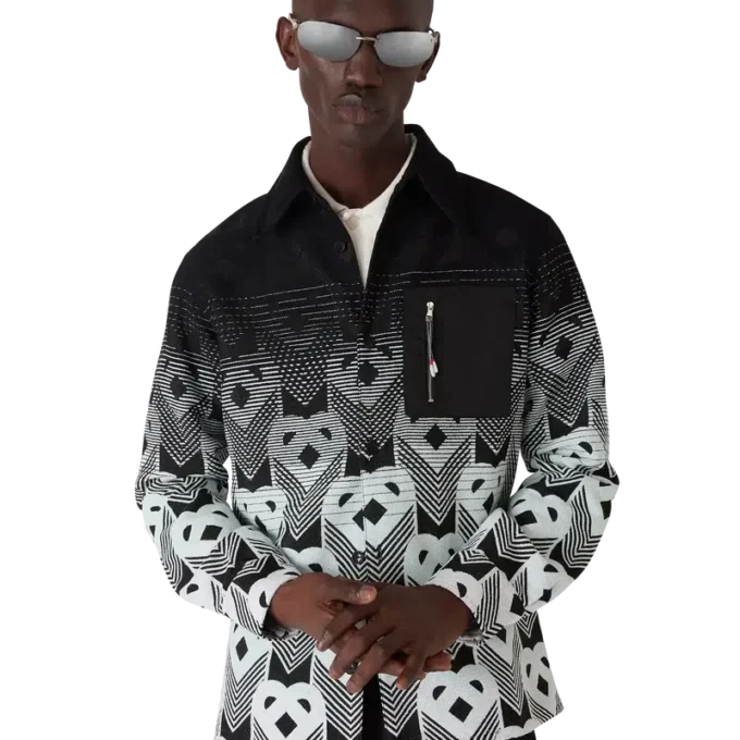 Gradient Monogram Shacket Gradient Monogram Shacket