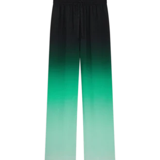 Gradient Ping Pong Jacquard-Seiden-Hose