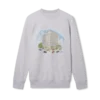 Grau meliertes Fifth Avenue Sweatshirt