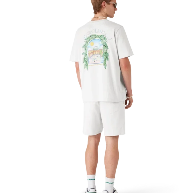 Graue L’arche-Sweatshorts Graue L’arche-Sweatshorts