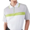 Graues Kurzarm-Poloshirt