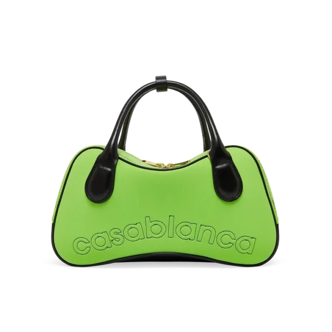 Grüne Bowling-Mini-Tasche