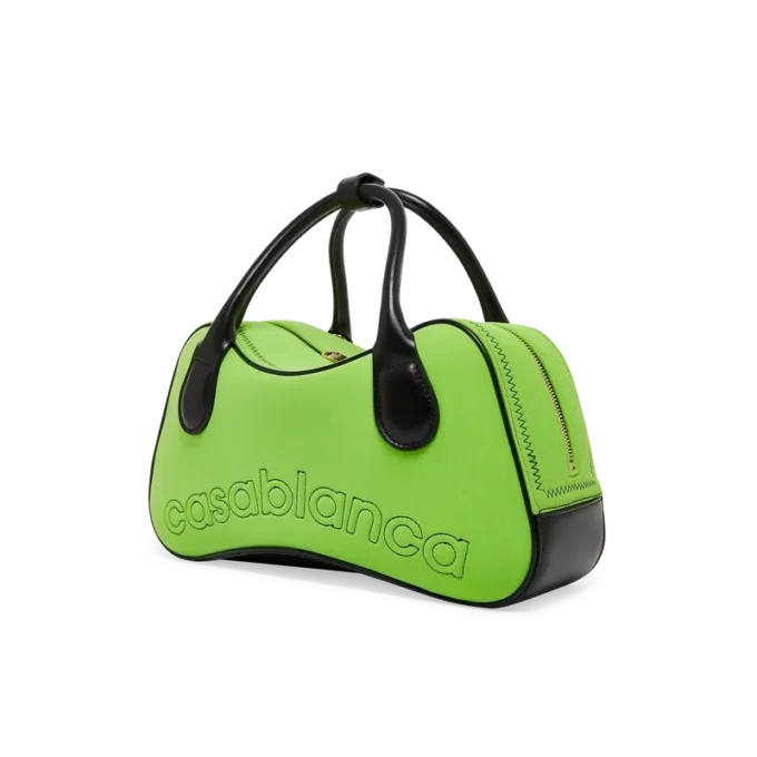 Grüne Bowling-Mini-Tasche