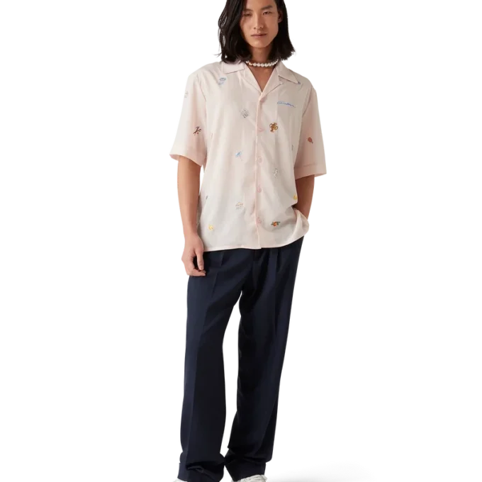 Hemd mit Stickmotiv Hemd mit Stickmotiv