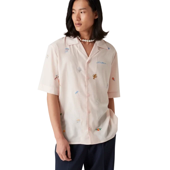 Hemd mit Stickmotiv Hemd mit Stickmotiv