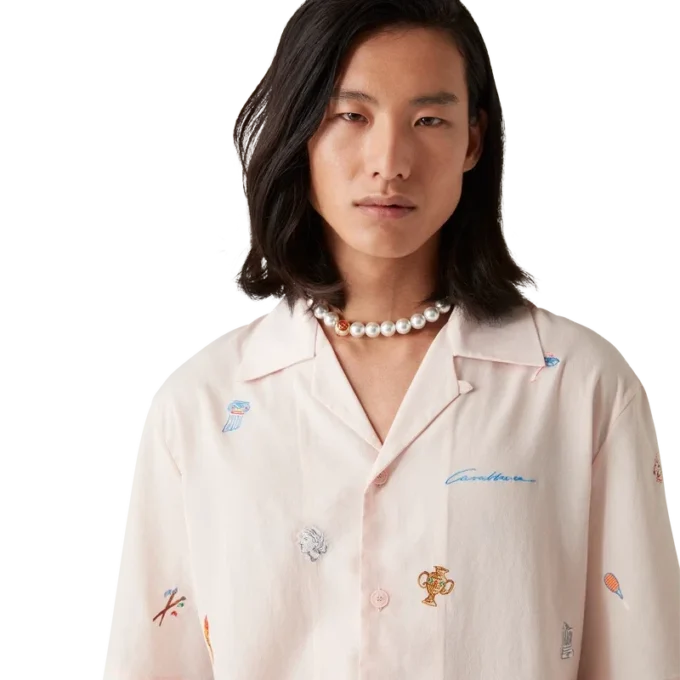 Hemd mit Stickmotiv Hemd mit Stickmotiv