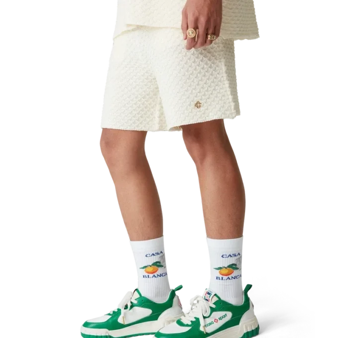 Herren Court Grün & Weiß Sneakers