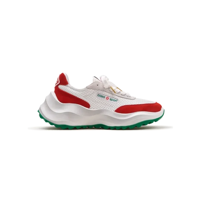 Herren-Sneaker Atlantis in Weiß und Rot