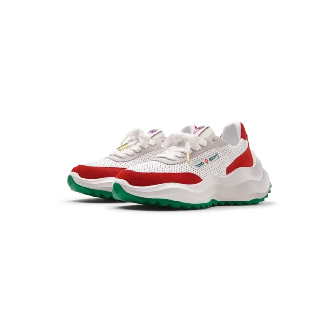 Herren-Sneaker Atlantis in Weiß und Rot