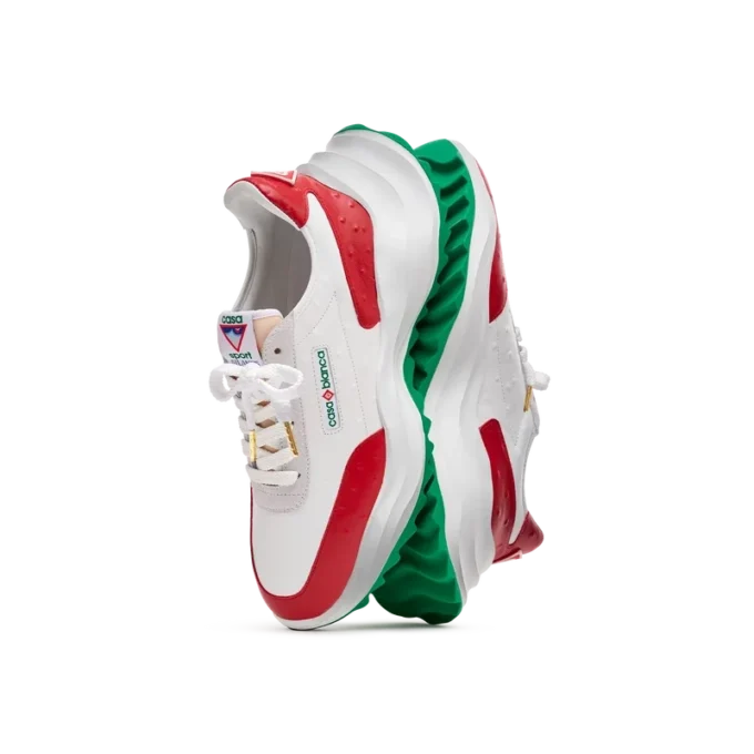 Herren-Sneaker Atlantis Red Ostrich