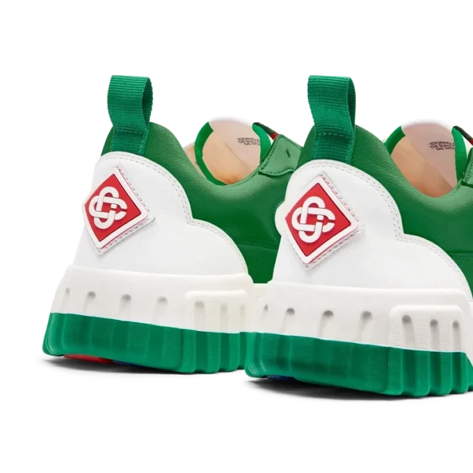 Herren-Sneaker „Court“ in Grün und Weiß