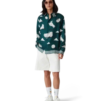 Herren-Sneaker „Court“ in Weiß und Grün