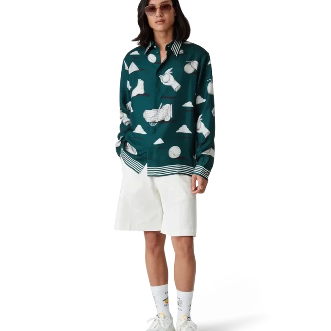 Herren-Sneaker „Court“ in Weiß und Grün