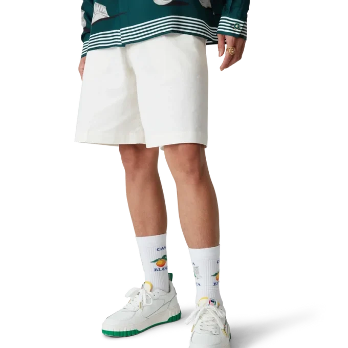 Herren-Sneaker „Court“ in Weiß und Grün