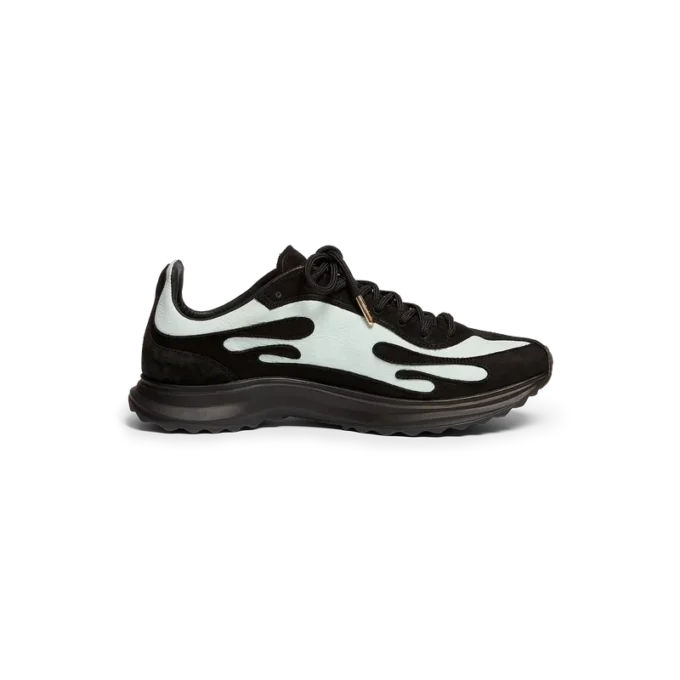 Herren-Sneaker „Stade“ in Schwarz und Mint