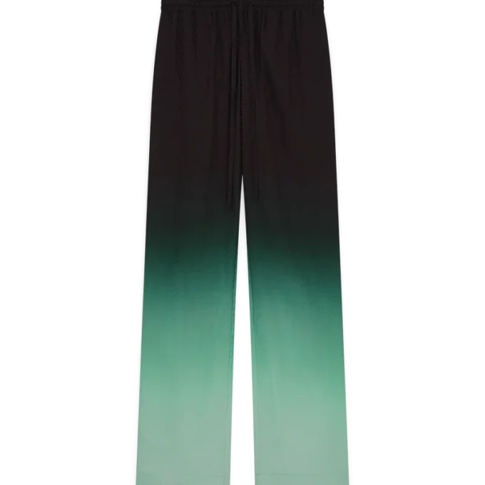 Hose aus Jacquard mit Farbverlauf