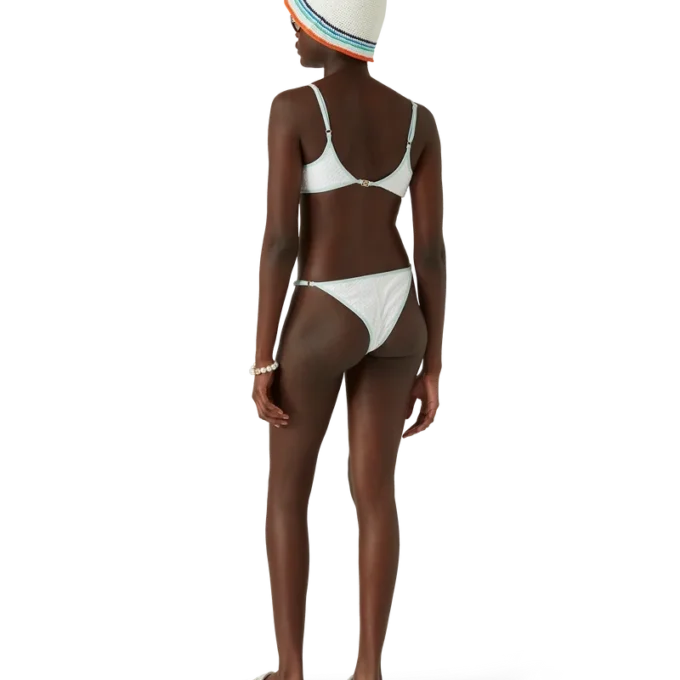 Bikini-Höschen mit Jacquard-Monogramm Bikini-Höschen mit Jacquard-Monogramm