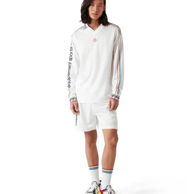 Jacquard-Monogramm-Fußball-Shorts Jacquard-Monogramm-Fußball-Shorts