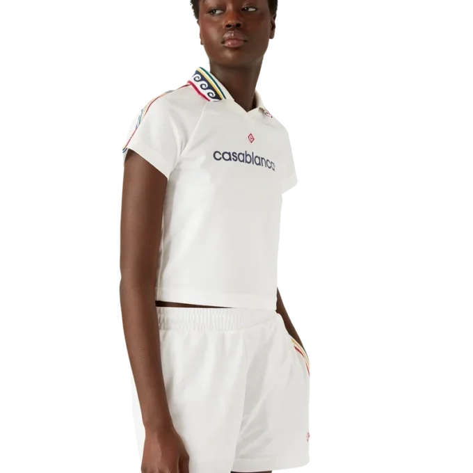 Jacquard-Monogram-Fußballshorts