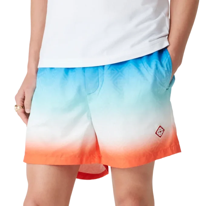 Jacquard-Shorts mit Farbverlauf Jacquard-Shorts mit Farbverlauf