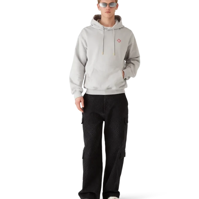 Kapuzenpullover mit Diamant-Logo