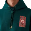 Kapuzenpullover mit Gothic-Logo Kapuzenpullover mit Gothic-Logo